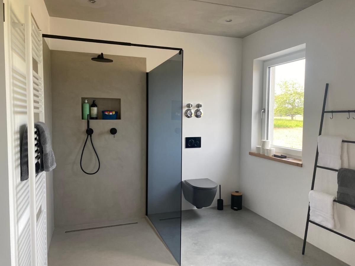 Neubau Gruener Wolpertinger Designwhg 106Qm Barrierefrei Apartman Breitbrunn am Chiemsee Kültér fotó