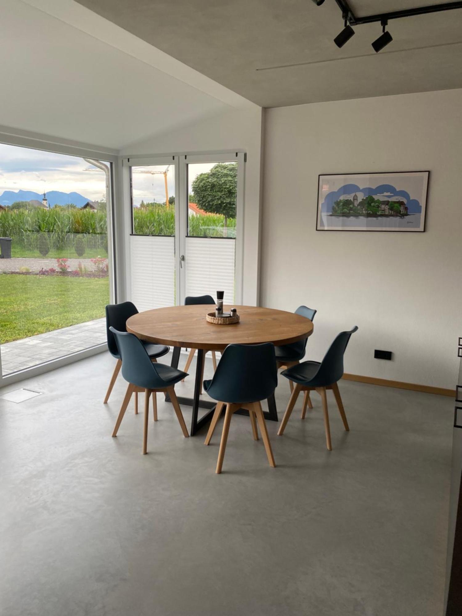 Neubau Gruener Wolpertinger Designwhg 106Qm Barrierefrei Apartman Breitbrunn am Chiemsee Kültér fotó